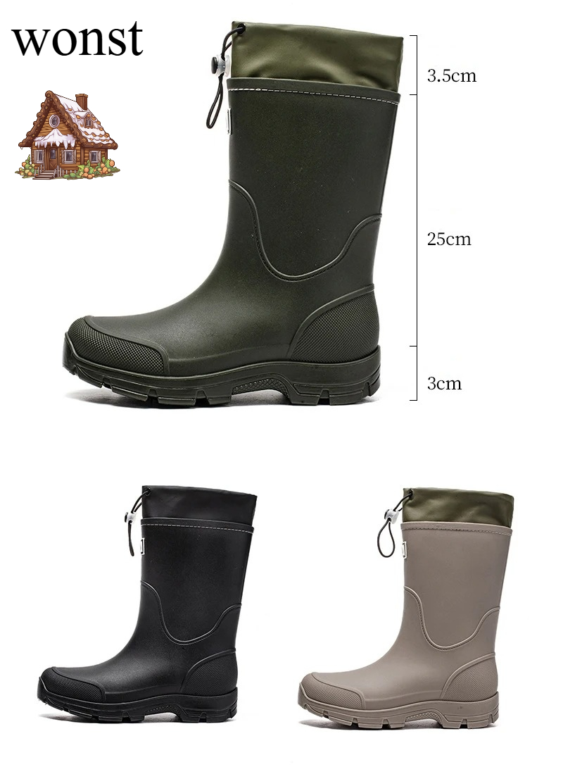 Fishing Equipment Basic - أحذية مطر شتوية، معدات صيد، أحذية