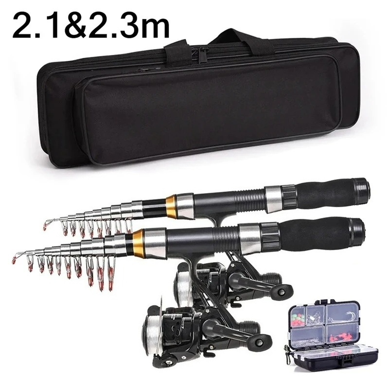 Fishing Equipment Bag - BRAVMAK 2.1/ 2.3 mTelescopic الصيد رود