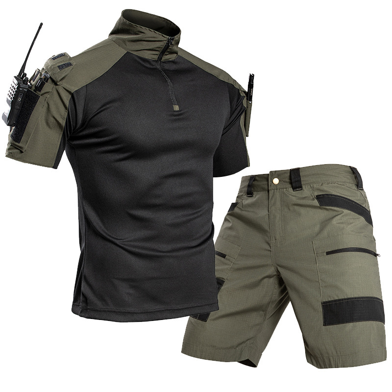 Fly Fishing Set - طقم تي شيرت رجالي تكتيكي سريع