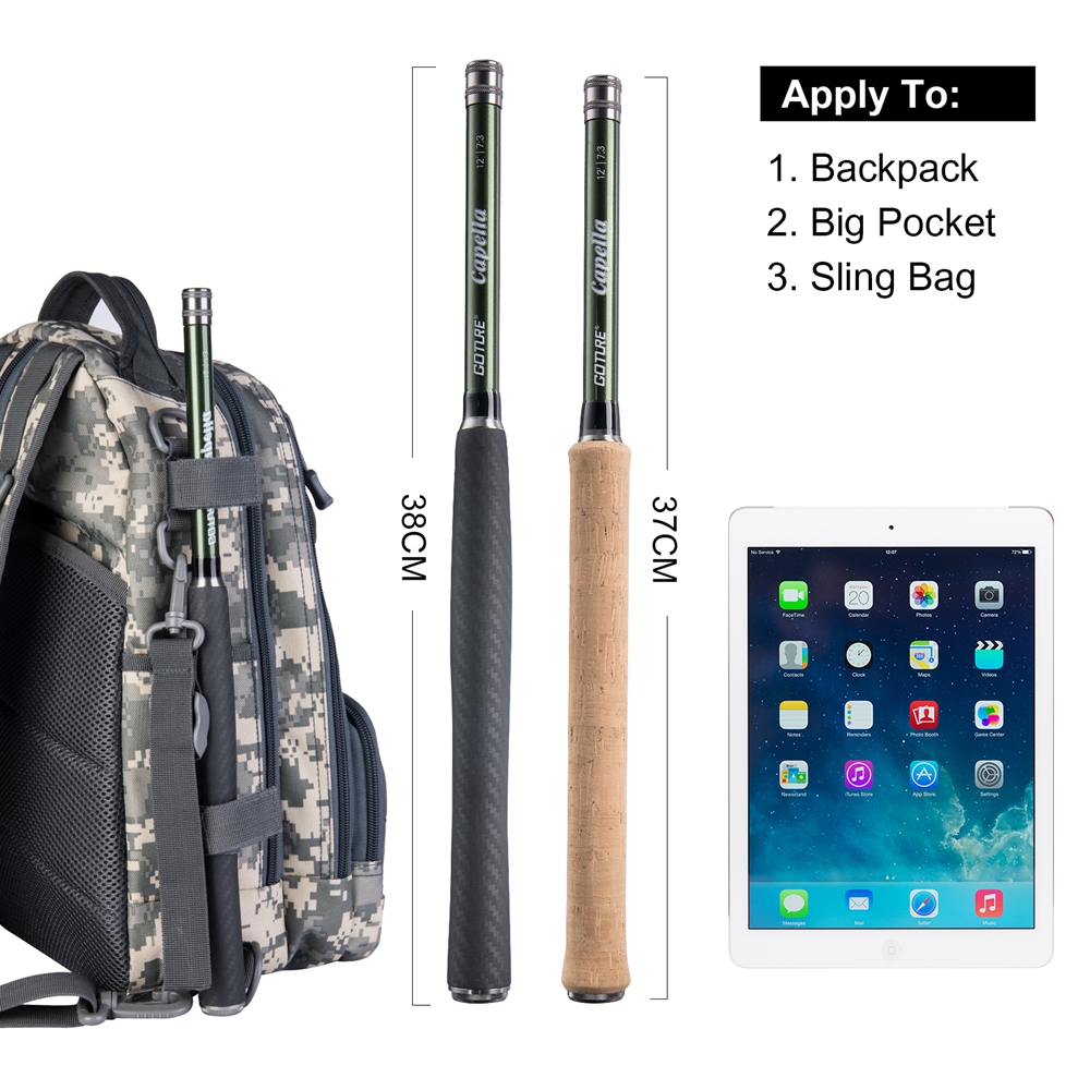 Goture Tenkara يطير الصيد رود  - مراجعة Fly Fishing Set وسعره