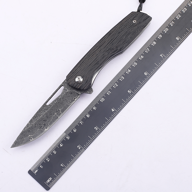 سكين قابل للطي جديد بمقبض من خ - مراجعة Fishing Equipment Kitchener وسعره