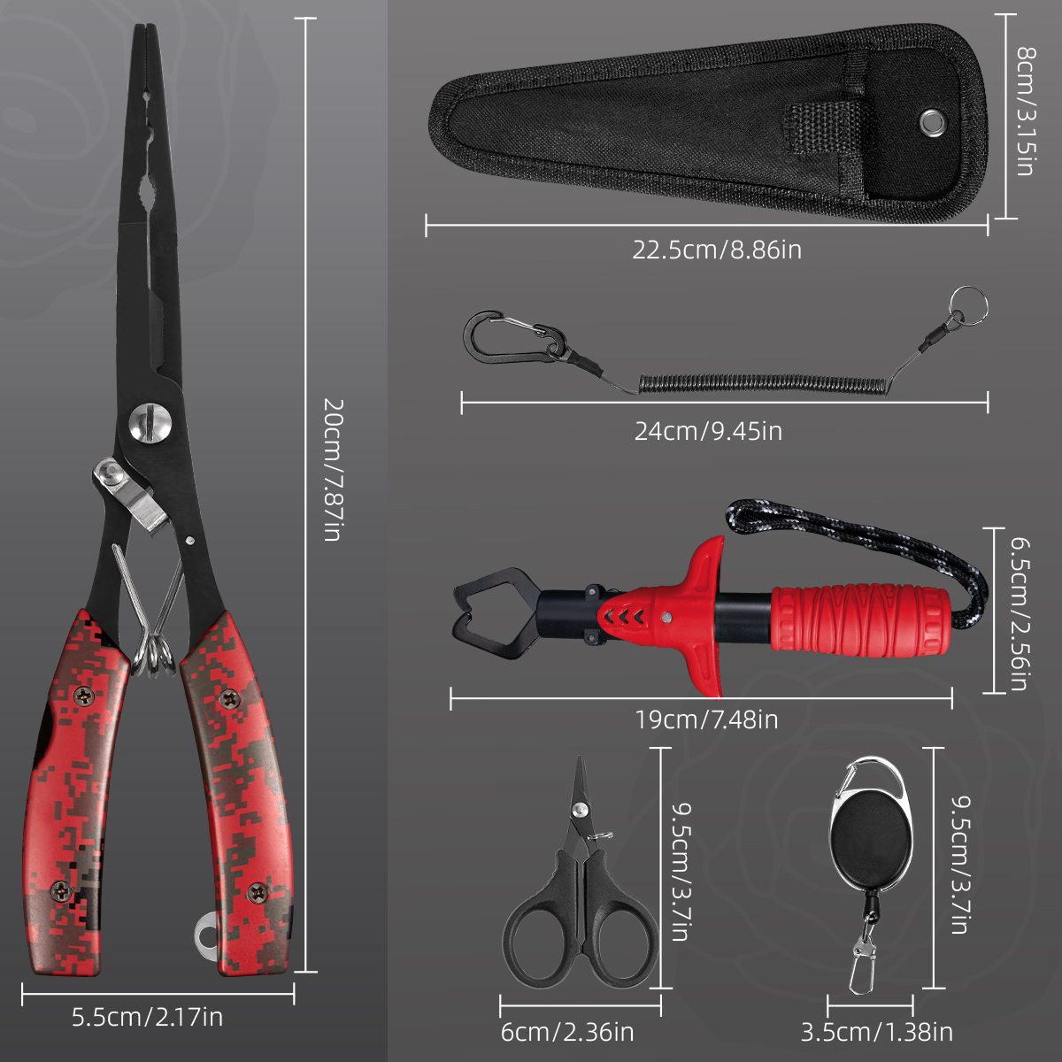 كماشة صيد وظيفية مصنوعة من الف - مراجعة Fishing Equipment Warehouse وسعره