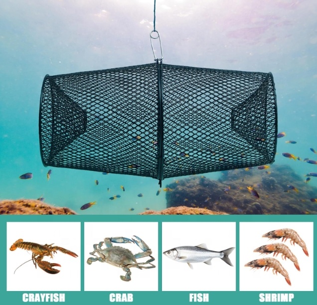 فخ جراد البحر المعدني، مصيدة ج - مراجعة Fishing Equipment Market وسعره