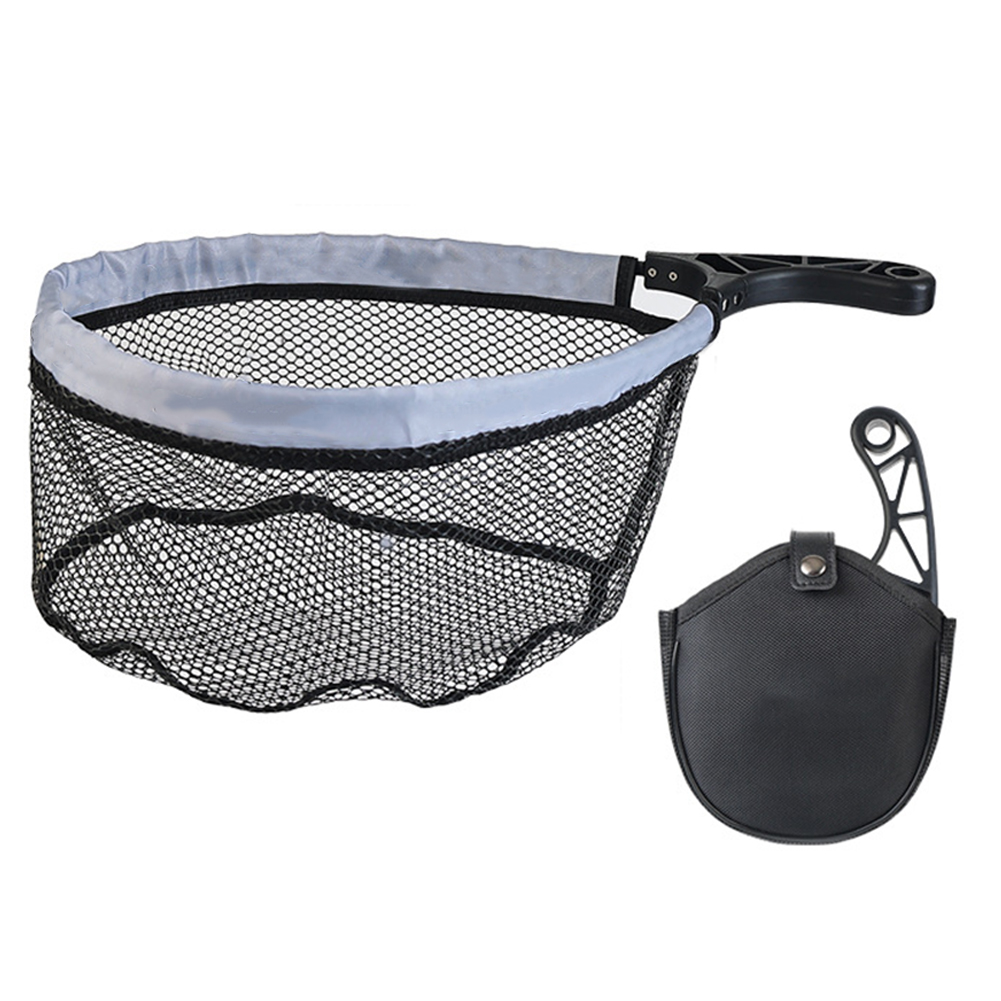 شبكة صيد قابلة للطي بمقبض مانع - مراجعة Fishing Equipment Bag وسعره