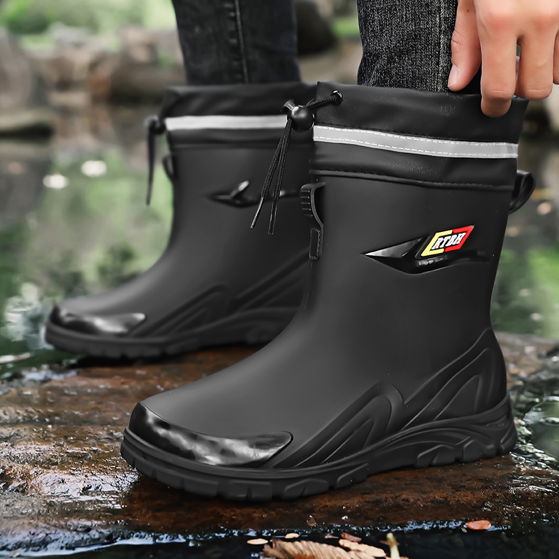 أحذية مطر شتوية، معدات صيد، أح - مراجعة Fishing Equipment Basic وسعره