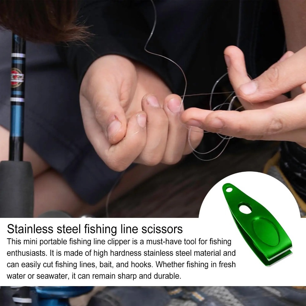 قطاعة خيوط صيد محمولة، مقصات و - مراجعة Fishing Pliers وسعره