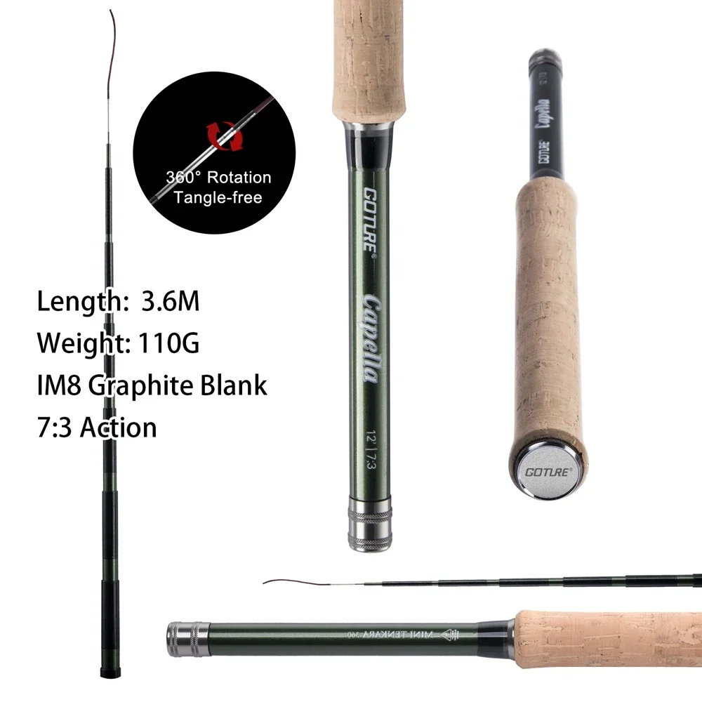 طقم صيد السمك بالذباب من جوتور - مراجعة Fly Fishing Set وسعره